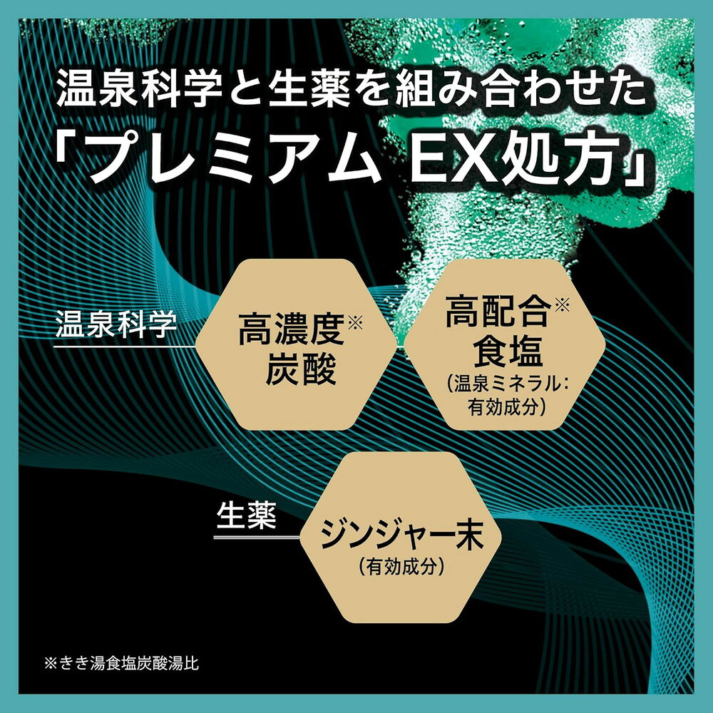 바스크린 키키유 파인히트 리셋 나이트 약용 탄산 입욕제 리필 500g