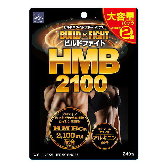 빌드파이트 HMB2100 대용량 팩 240정