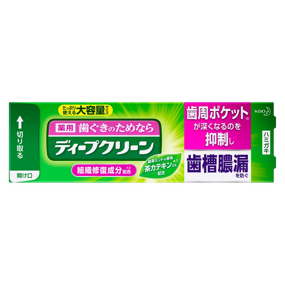 카오 딥클린 약용 잇몸 케어 치약 대용량 160g