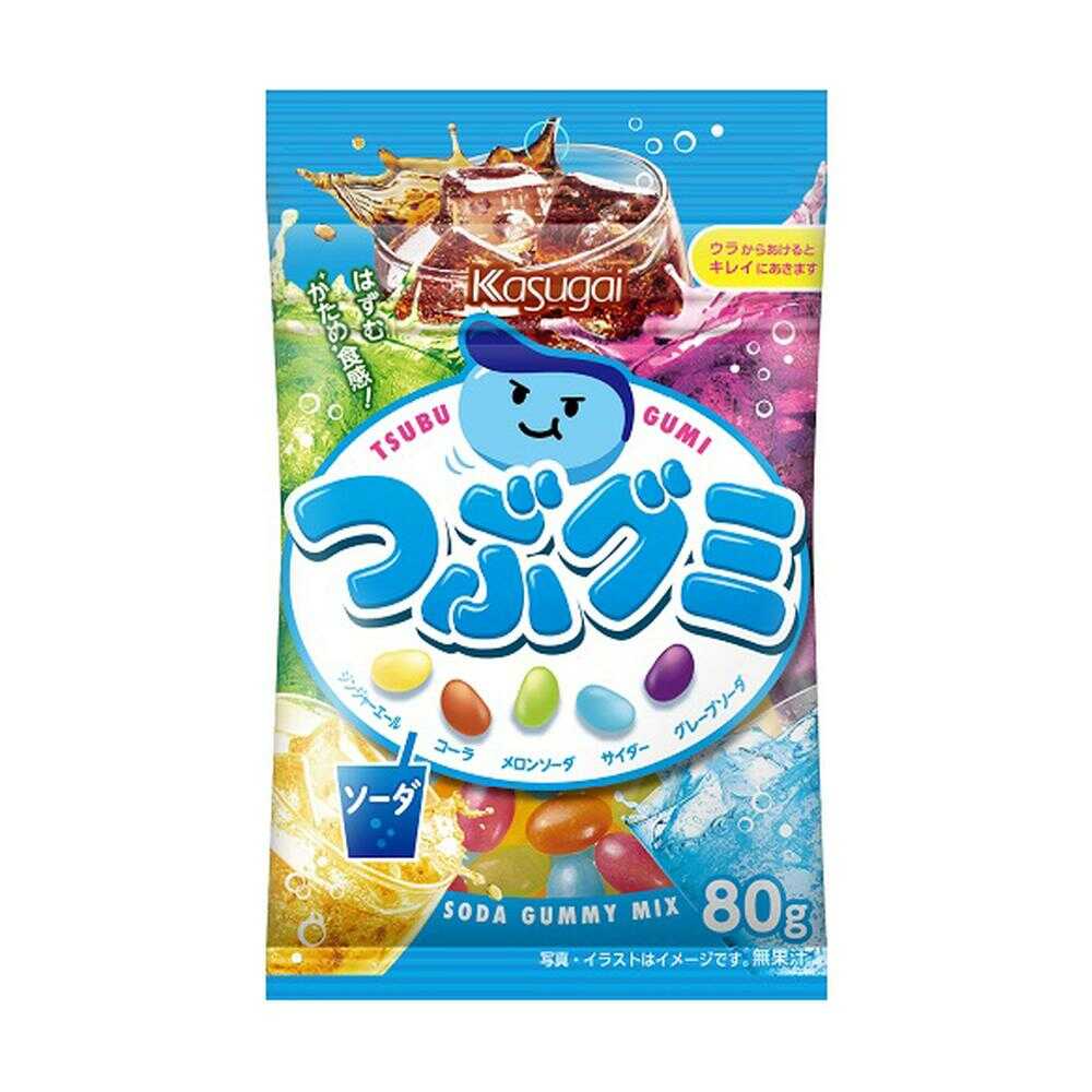카스가이 츠부구미 소다 80g × 6개 세트