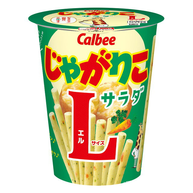 칼비 자가리코 샐러드맛 L사이즈 68g x 12개 세트