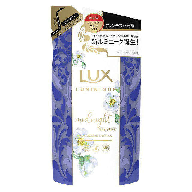 유니레버 럭스 루미니크 미드나이트 아로마 샴푸 리필 350g