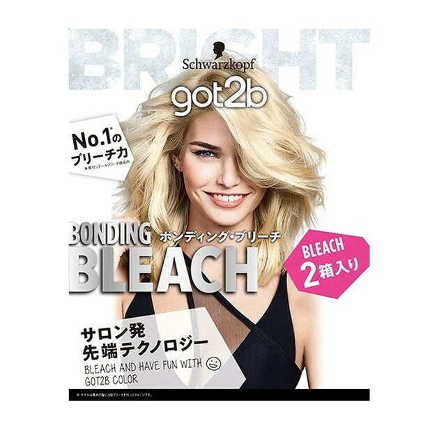 헨켈 재팬 got2b (고투비) 본딩 블리치 (25 g+75ml+ 애프터 브리치 트리트먼트 15 g) x2 상자