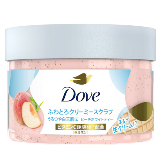 Dove 도브 크리미 바디 스크럽 피치 & 화이트티 (298g)