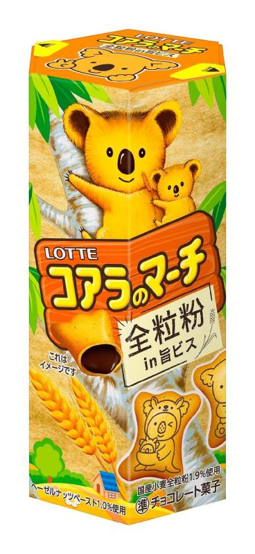 롯데 코알라 마치 통밀 비스킷 초콜릿 46g