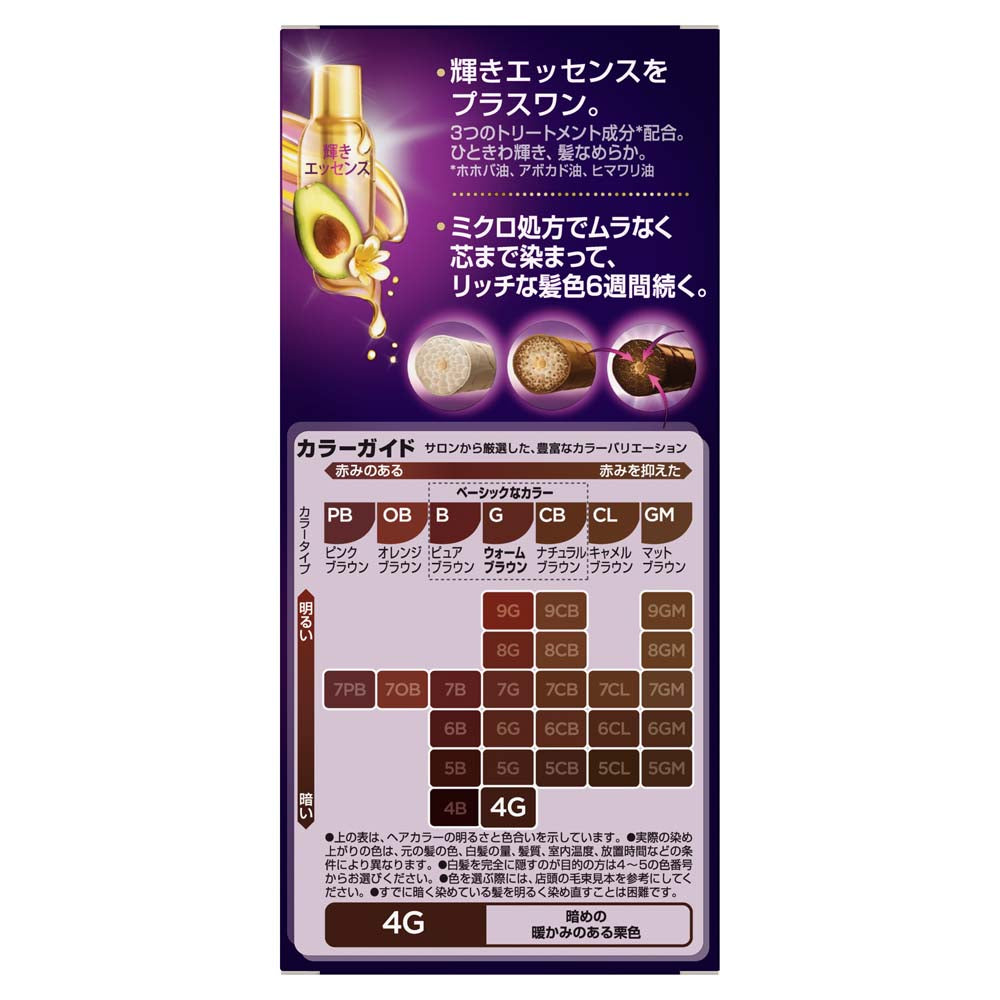 웰라톤 2+1 크림 타입 4 G 다크 웜 브라운 60 g+60g+7.3ml