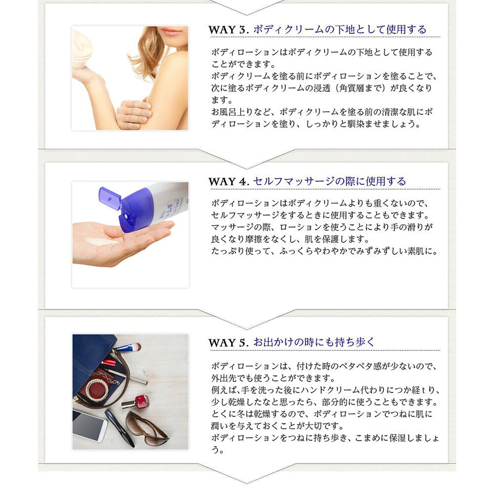 레이하쿠 하토무기 바디 로션 250g