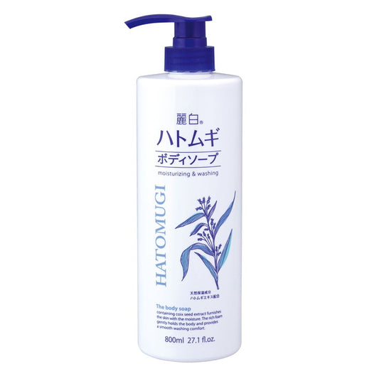 레이하쿠 하토무기 바디워시 본품 800ml