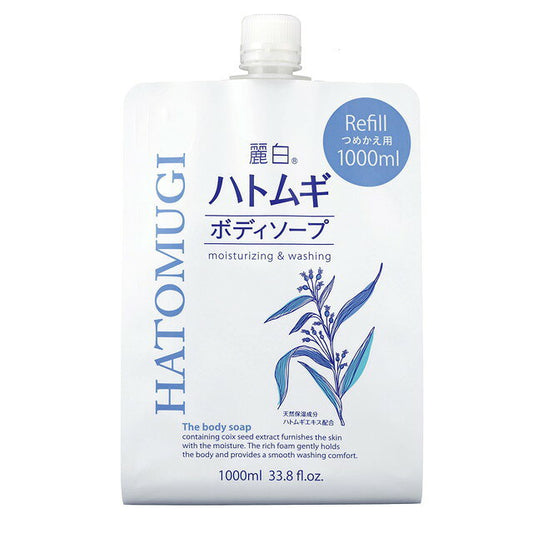 여백 하텀기 바디 비누 리필용 대용량 사이즈 1000 ml