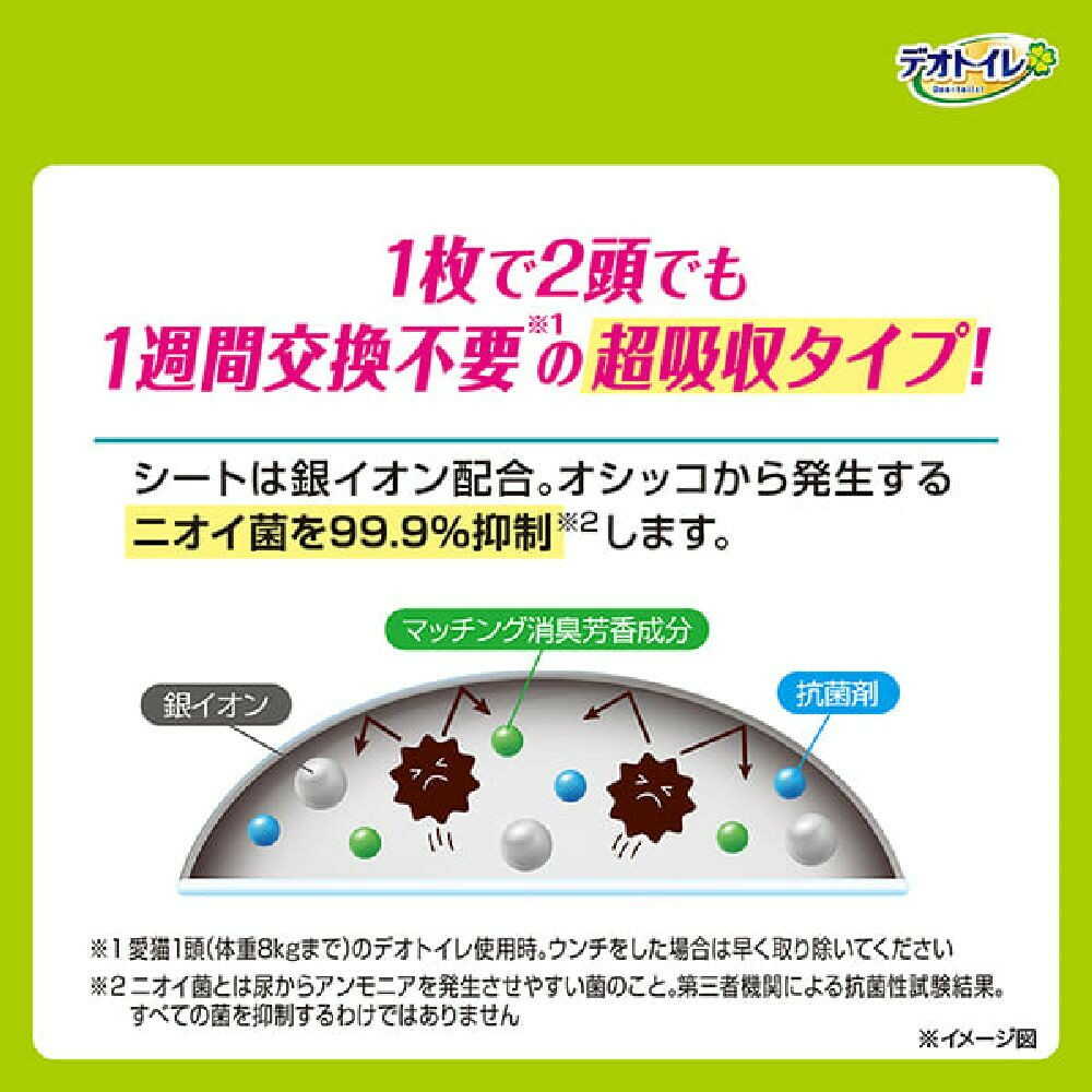 유니참 데오토일렛 다묘용 시트 보태니컬향 16매