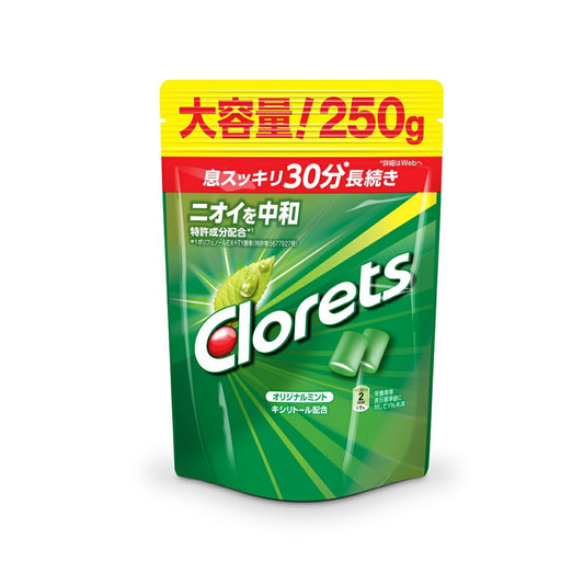 클로렛츠 XP 오리지널 민트 스탠드 파우치 250g × 6개 세트