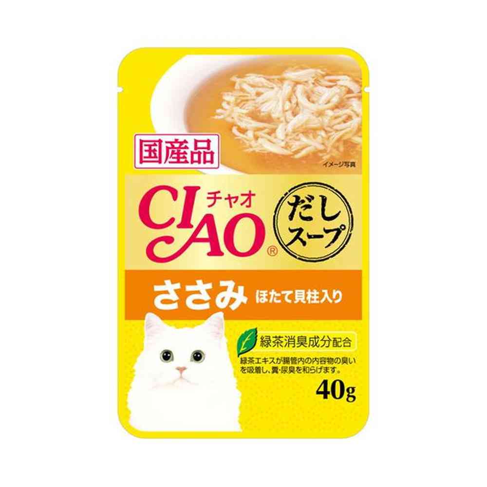이나바 챠오 다시 스프 파우치 닭가슴살맛 40g
