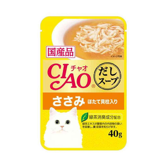 이나바 챠오 다시 스프 파우치 닭가슴살맛 40g