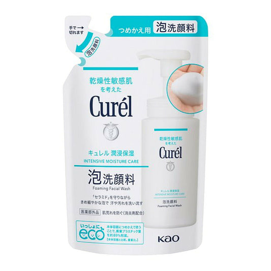 카오 큐렐 (cureL) 거품 세안료 리필 130 ml