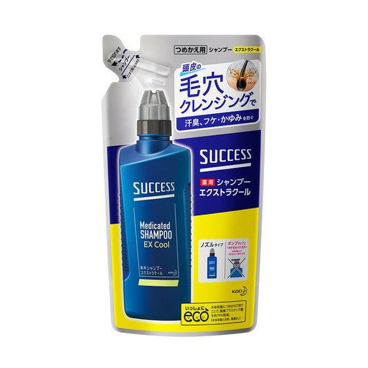 카오 성공성 약용 샴푸 엑스트라 쿨 리필 320 ml