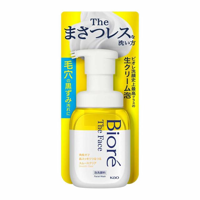 카오 비오레 더 페이스 폼 클렌저 스무스 클리어 200ml