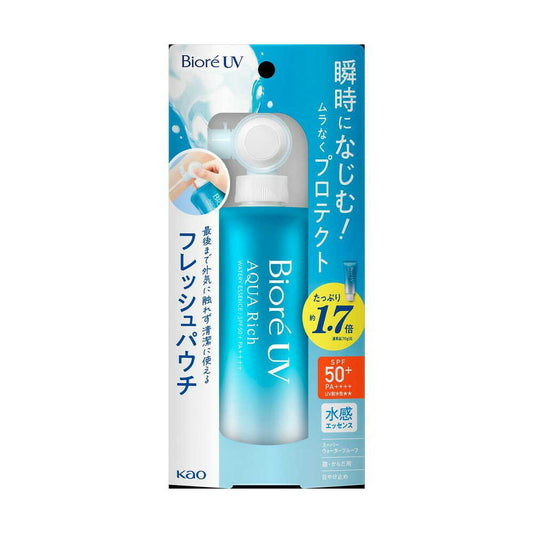 카오 비오레 UV 아쿠아 리치 워터리 에센스 선크림 리필 120g
