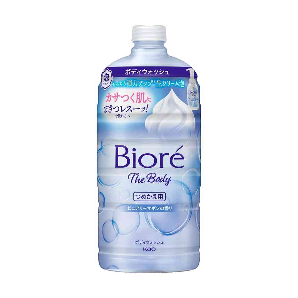카오 비오레 더 바디 폼 바디워시 퓨어리 사봉향 리필 780ml 3개 세트