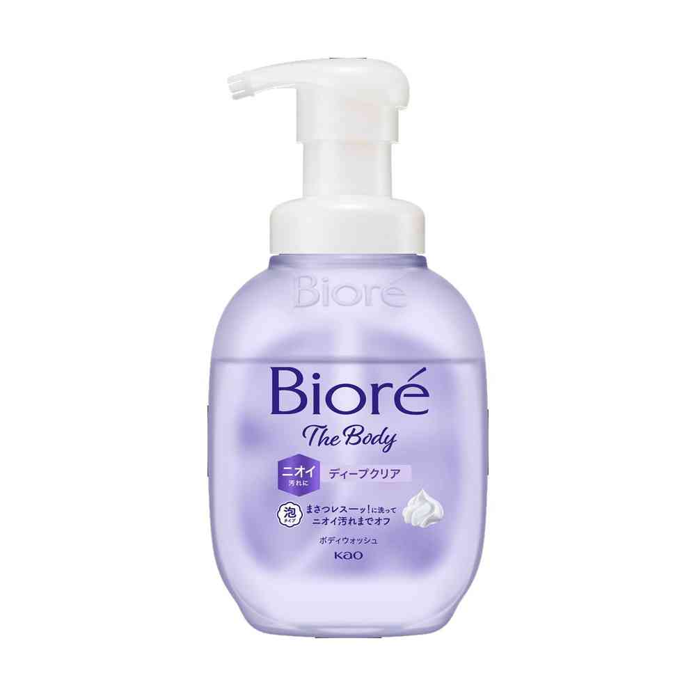 카오 비오레 더 바디 폼 바디워시 딥 클리어 펌프형 510ml 3개 세트