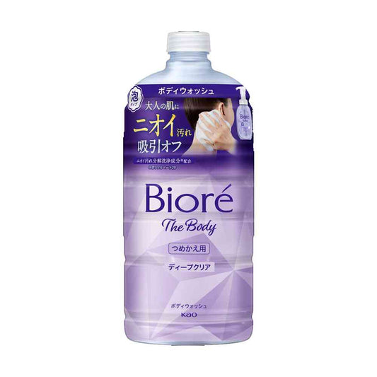 카오 비오레 더 바디 폼 바디워시 딥 클리어 리필 740ml 3개 세트