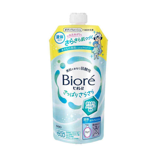 카오 비오레 u 산뜻&보송 바디워시 리필 320ml