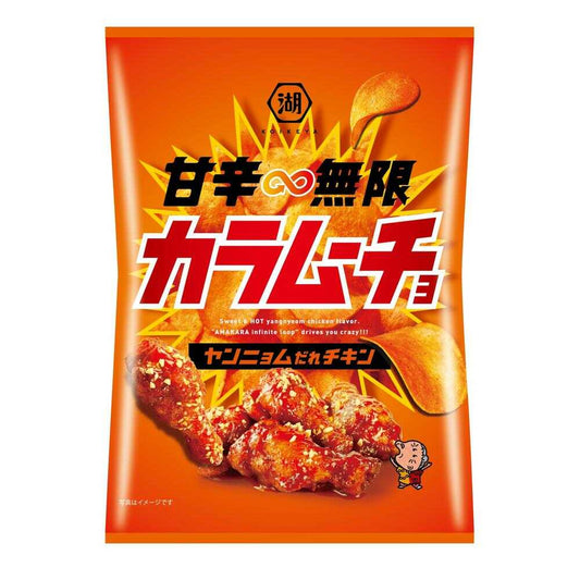 코이케야 달콤매콤 카라무초 양념치킨맛 53g × 12개 세트