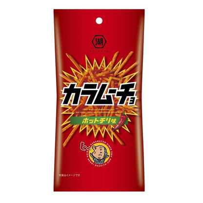 코이케야 슬림백 스틱 카라무초 핫칠리맛 34g × 6개 세트