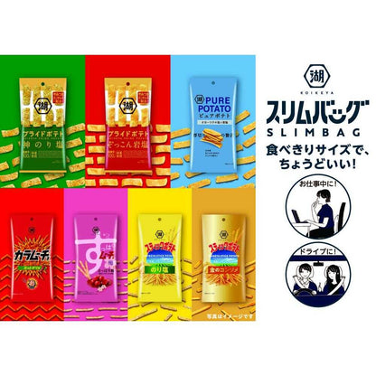 코이케야 슬림백 스틱 카라무초 핫칠리맛 34g × 6개 세트