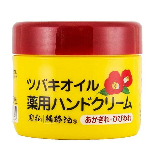 쿠로바라혼포 츠바키 오일 약용 핸드크림 80g