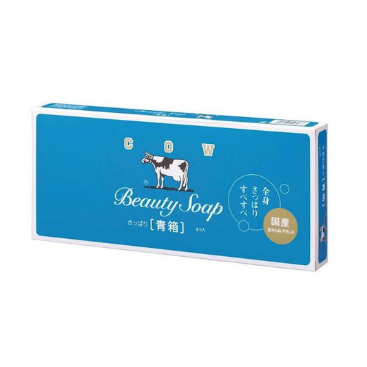 우유 비누 파란 상자 얻기 85 g ×6