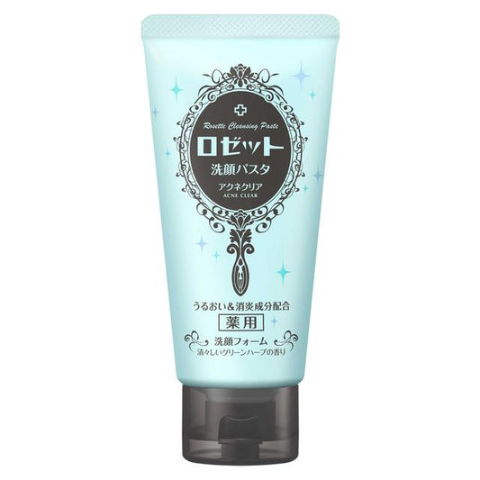 로제트 세안 파스타 아크네 클리어 약용 클렌징폼 120g