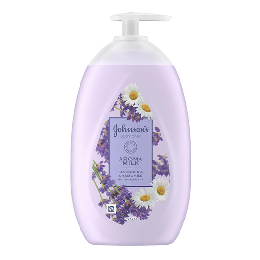 존슨 바디케어 드리미 스킨 아로마 밀크 라벤더 & 캐모마일 500ml