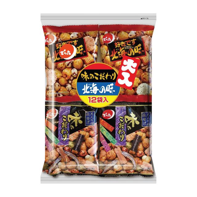 덴로쿠 대용량 12봉 페어팩 252g × 8개 세트