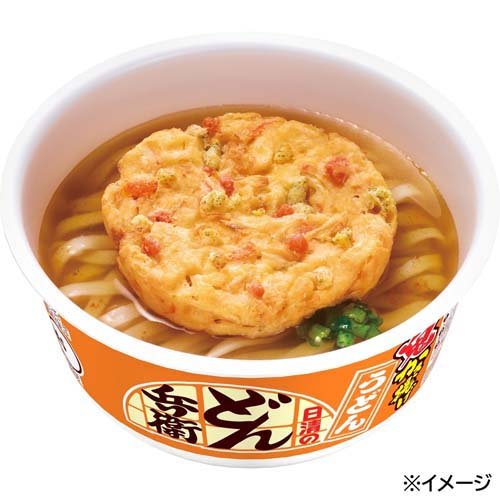 닛신 돈베이 오니 카키아게 우동 나의 히어로 아카데미아 한정 패키지 96g × 12개입