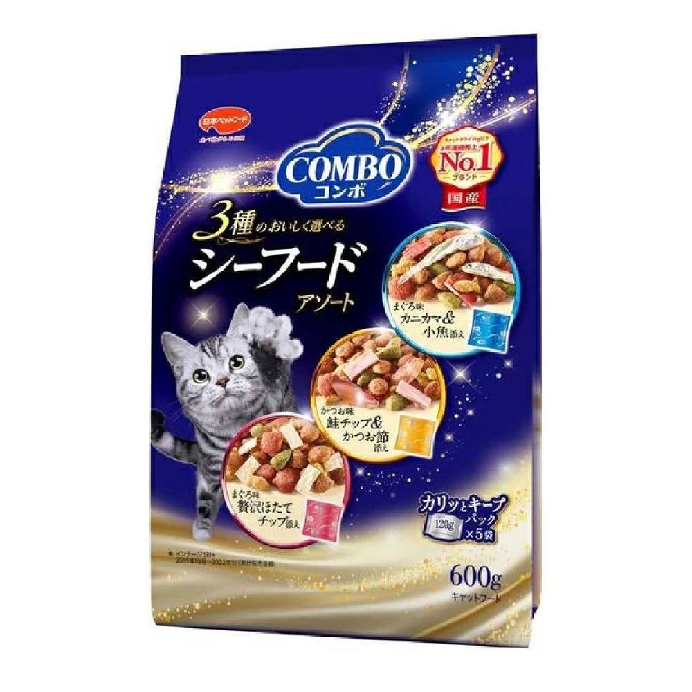 콤보 고양이 해산물 분류 600 g