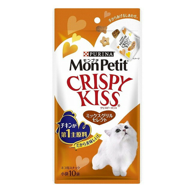 몽프티 크리스피 키스 믹스 그릴 셀렉트 고양이 간식 30g(10봉입)