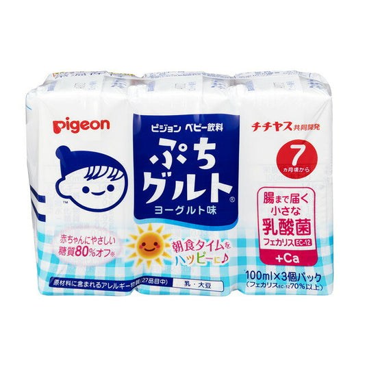 피죤 베이비 음료 푸치구르트 7개월부터 100ml × 3개