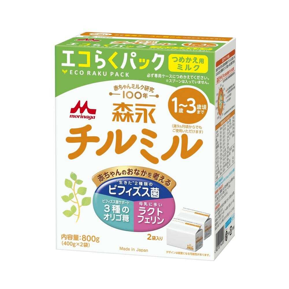 모리나가유업 치루밀 에코라쿠팩 리필용 800g