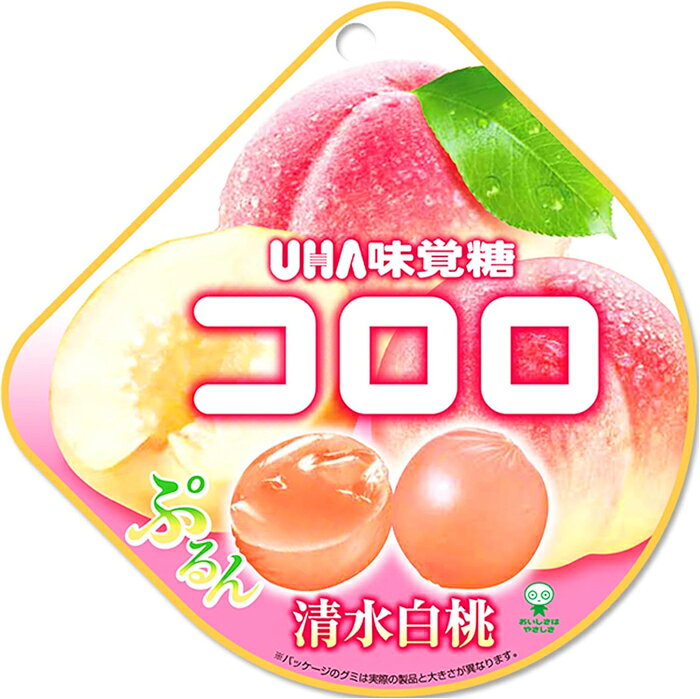 UHA미각당 코로로 시미즈 백도맛 40g
