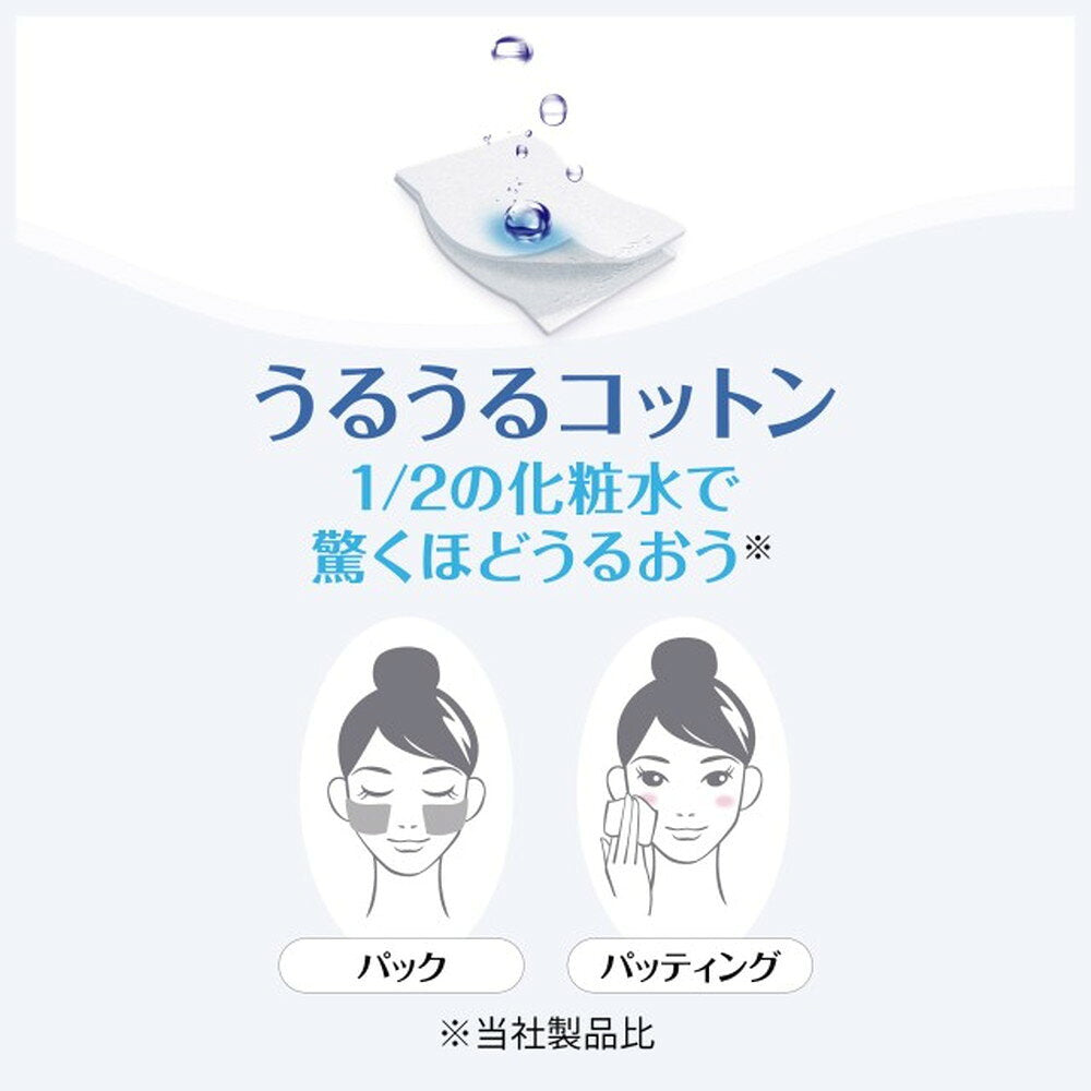 유니참 실코트 촉촉 스펀지 화장솜 80매