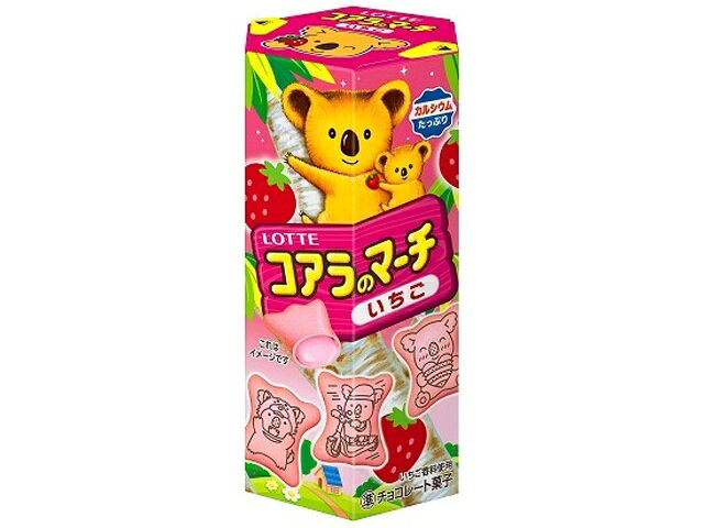 롯데 코알라 마치 딸기 48 g ×10