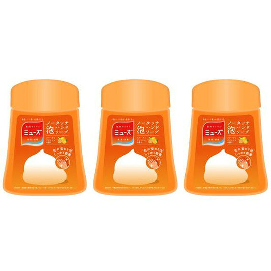 뮤즈 노터치 프루티 프레시 리필 250ml × 3개입 (3세트)