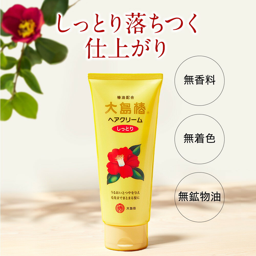 오시마 동백 헤어 크림 촉촉한 160 g