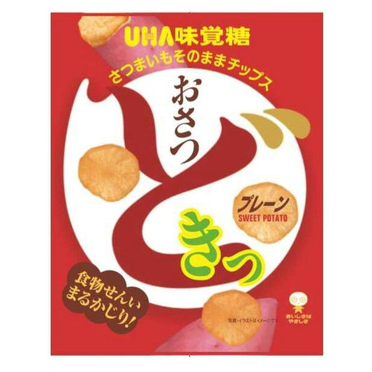 UHA 미각당 오사츠도키 플레인맛 65g × 10개 세트