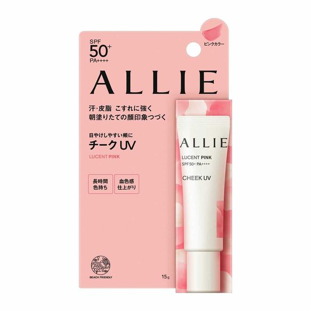 가네보 ALLIE(알리) 크로노 뷰티 컬러 온 UV 치크 01호 15g
