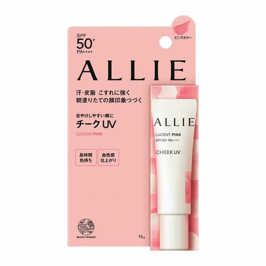 가네보 ALLIE(알리) 크로노 뷰티 컬러 온 UV 치크 01호 15g