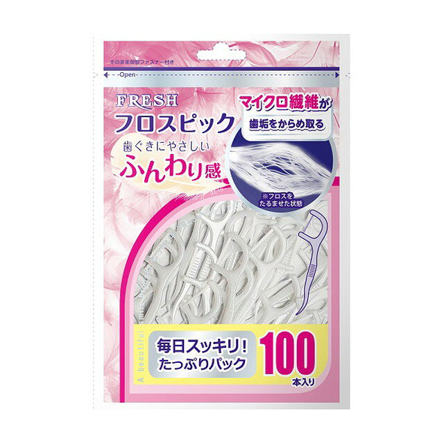 덴탈 프로 프레쉬 플로스픽 100개들이