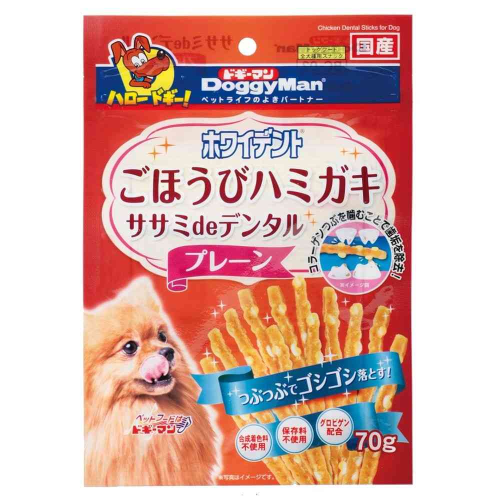 도기맨 호와이덴트 강아지 덴탈껌 닭가슴살 플레인 70g