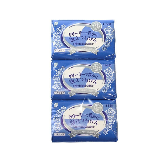 일본메디코 풍성한 거품 비누 프레시 플로럴향 130g x 3개입