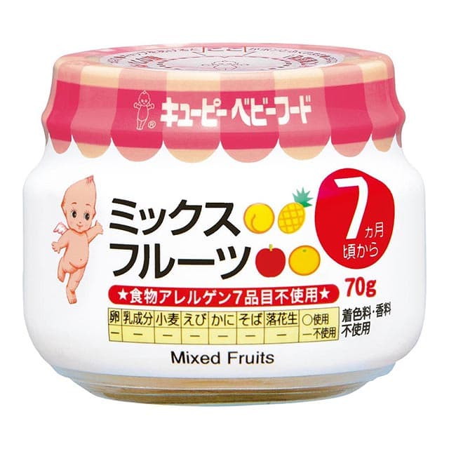 큐피 믹스 과일 7개월부터 70g × 3개 세트